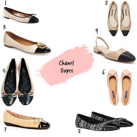 chanel slingback dupe amazon|Chanel ballet flats dupe.